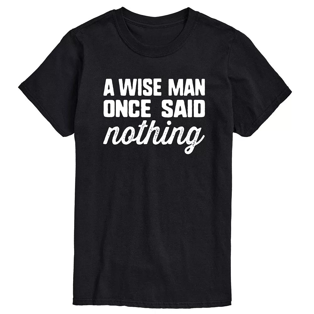 Men's A Wise Man Once Said Graphic Tee,  Product Image
