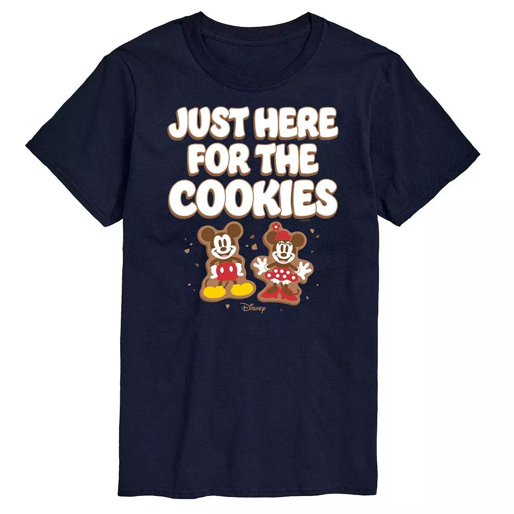 Disney's Mickey & Minnie Mouse Men's Just Here For The Cookies Graphic Tee,  Product Image