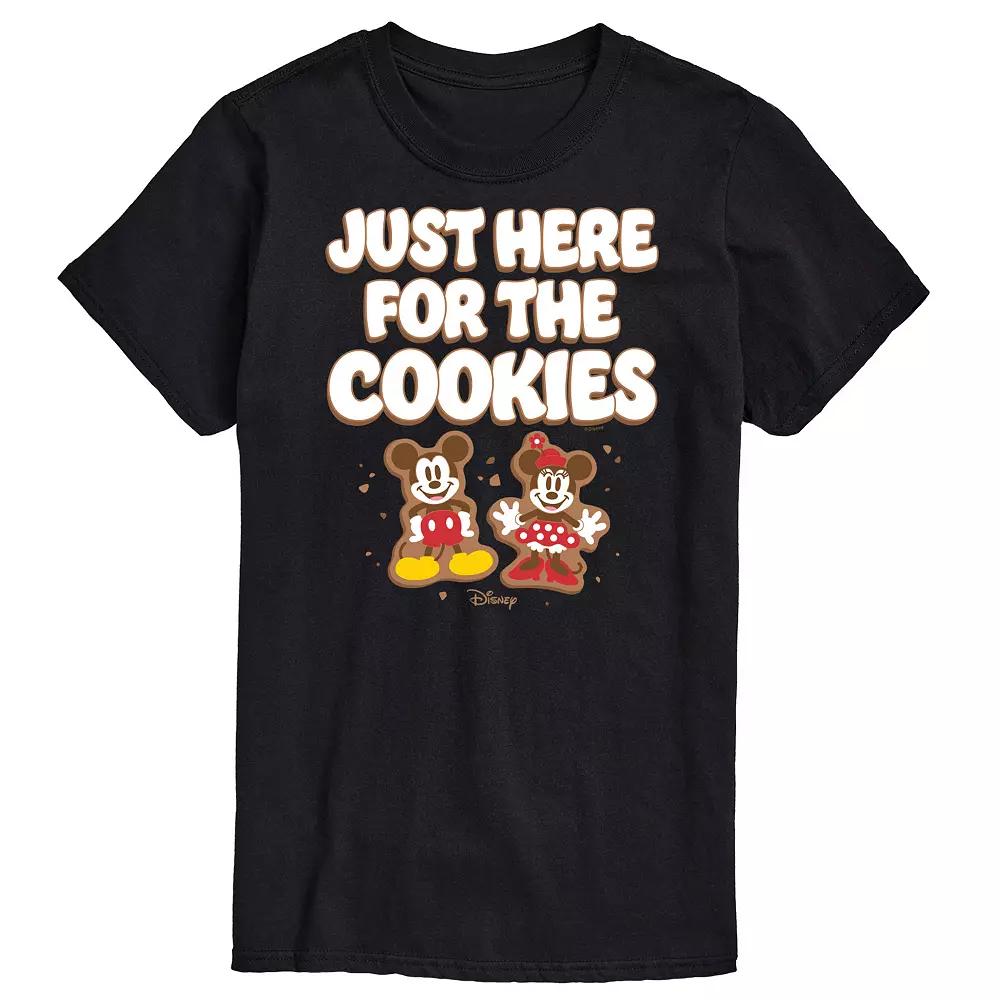Disney's Big & Tall Just Here For The Cookies Graphic Tee, Men's,  Product Image