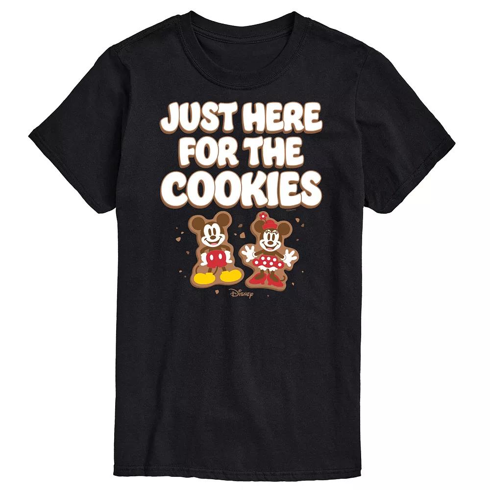 Disney's Big & Tall Just Here For The Cookies Graphic Tee, Men's,  Product Image