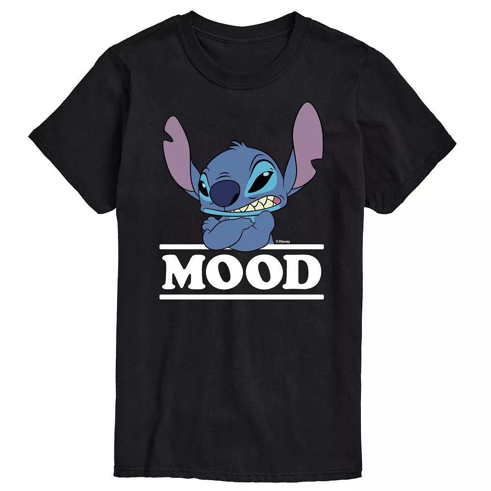 Disney's Lilo and Stitch Big & Tall Mood Graphic Tee, Men's,  Product Image