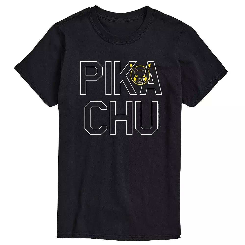 Men's Pokemon Pika Blocks Tee,  Product Image