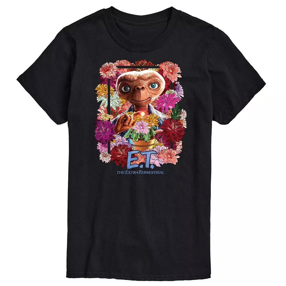 Big & Tall ET Flowers Tee, Men's,  Product Image