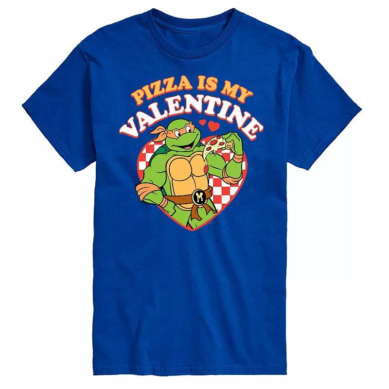 Big & Tall Teenage Mutant Ninja Turtles Pizza My Valentine Tee, Men's,  Product Image
