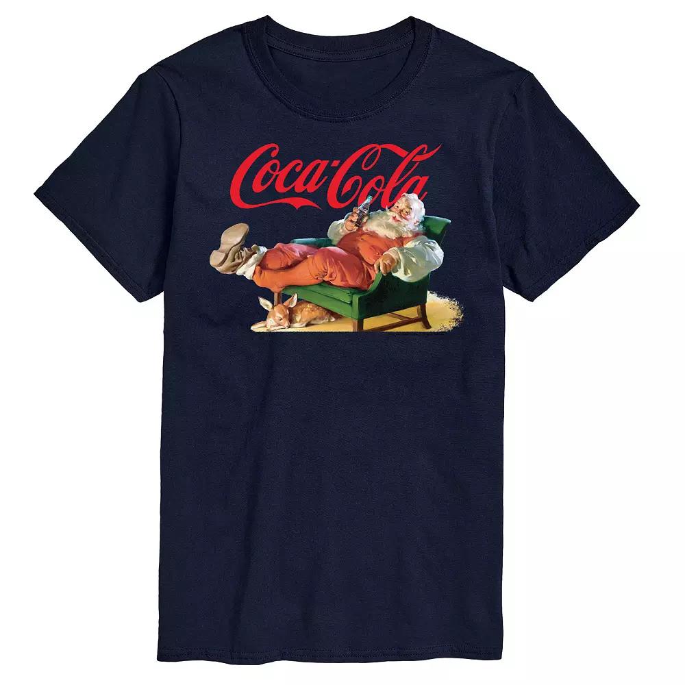 Men's CocaCola Santa Coke Tee,  Product Image