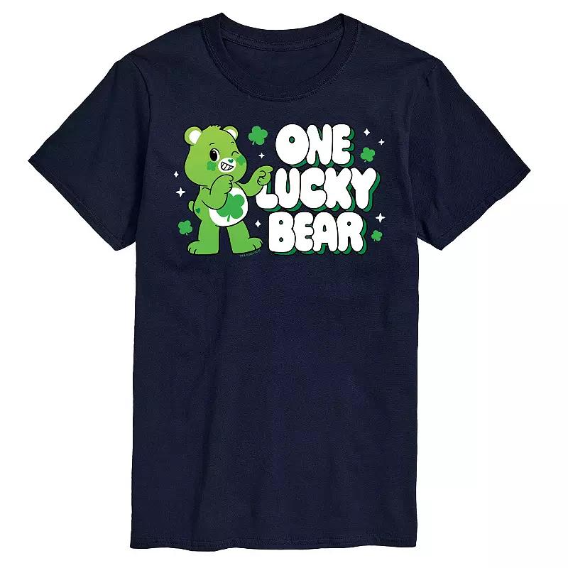 Big & Tall Care Bears One Lucky Bear Graphic Tee, Mens Product Image