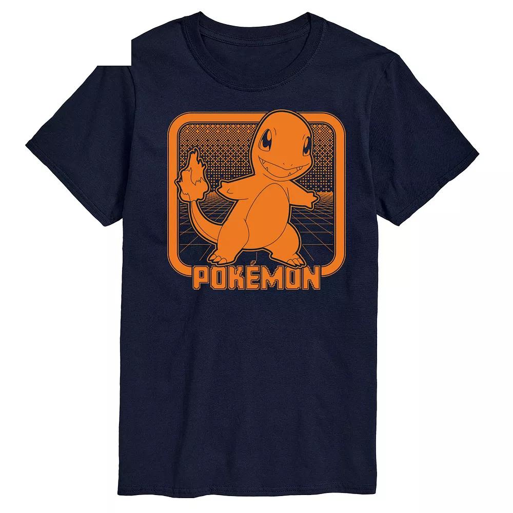 Men's Pokemon Retro Charmander Graphic Tee,  Product Image