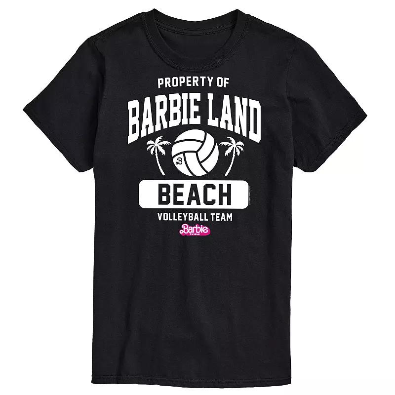 Big & Tall Barbie™ The Movie Volleyball Graphic Tee, Men's,  Product Image