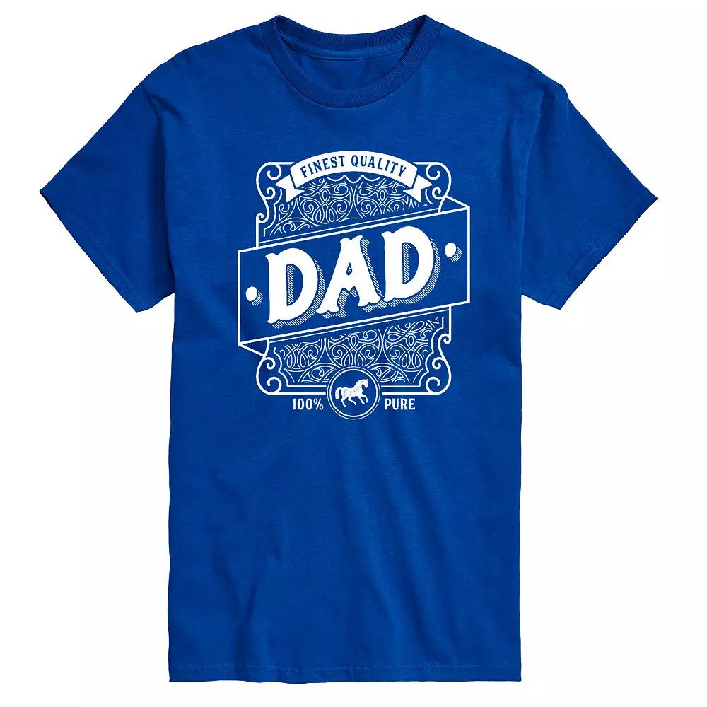 Men's Dad Liquor Label Graphic Tee,  Product Image