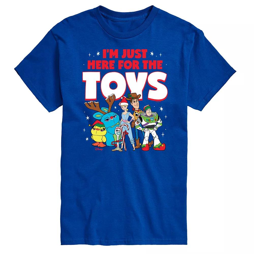 Disney / Pixar's Toy Story 4 Men's Here For The Toys Graphic Tee,  Product Image