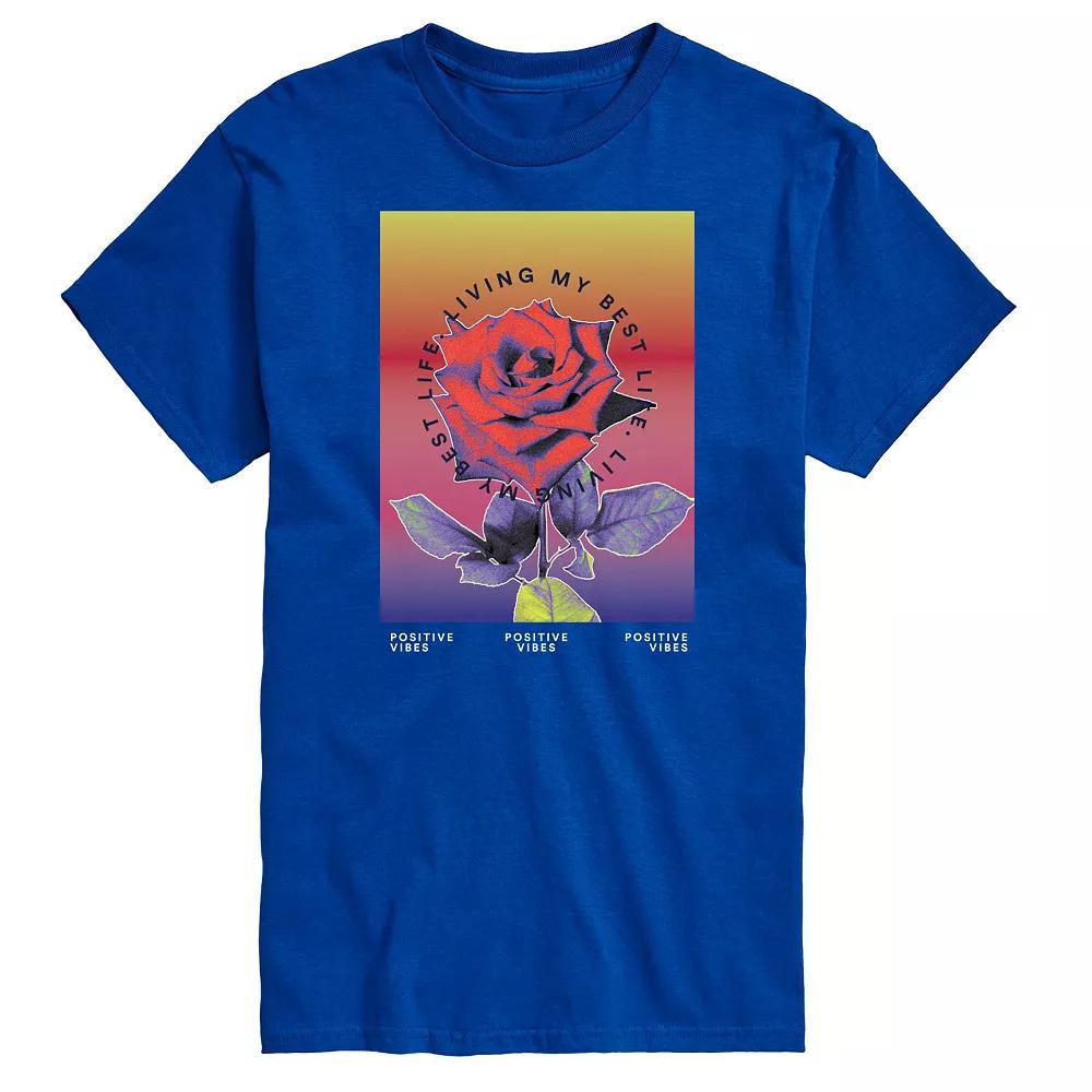 Men's Postive Vibes Tee,  Product Image