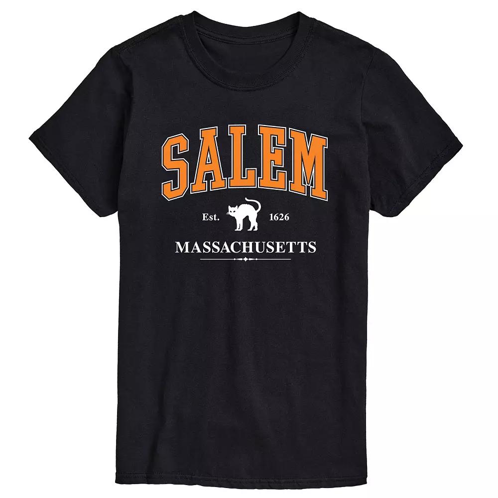 Men's Collegiate Salem Massachusetts Graphic Tee,  Product Image