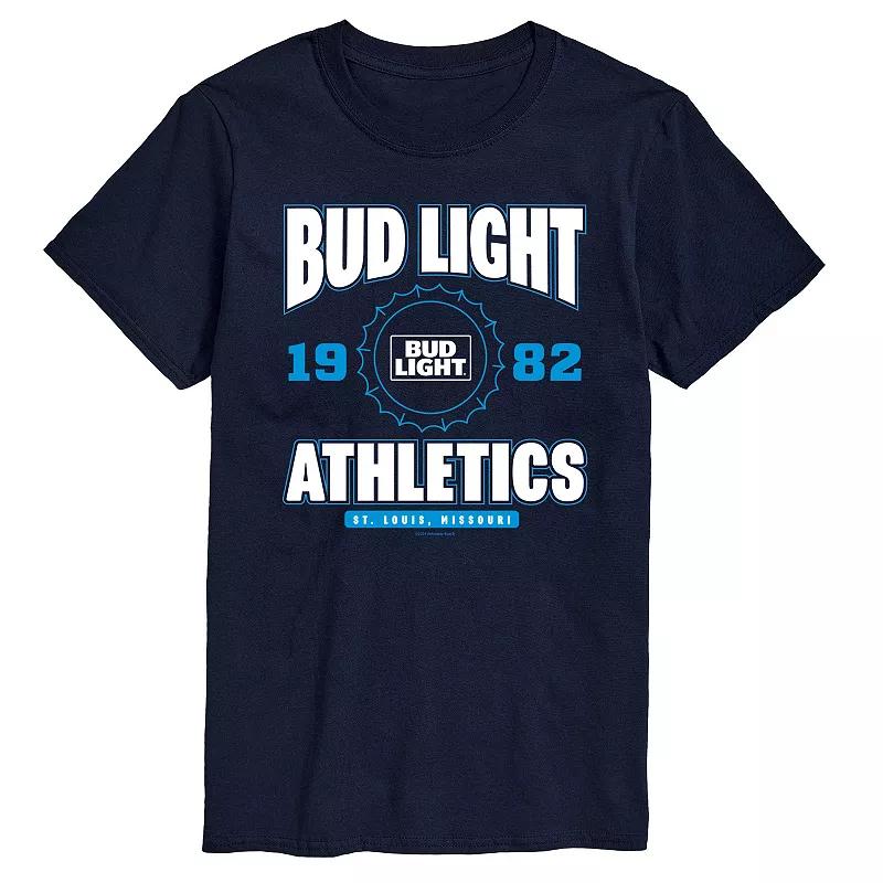Big & Tall Bud Light Collegiate 1982 Graphic Tee, Men's,  Product Image