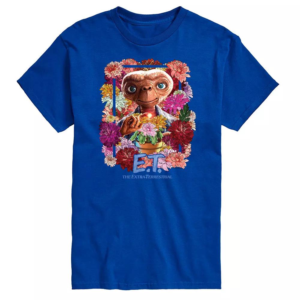 Big & Tall ET Flowers Tee, Men's,  Product Image