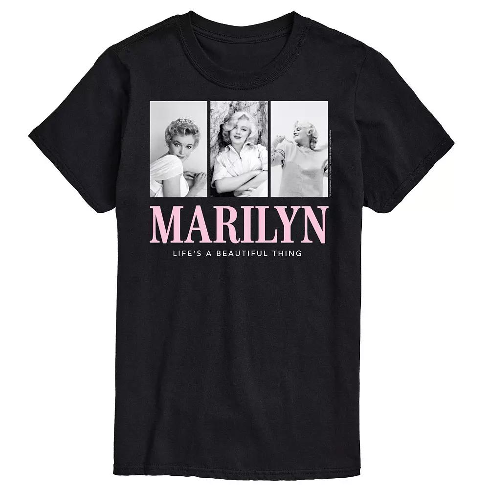 Big & Tall Marilyn Monroe Beautiful Tee, Men's,  Product Image