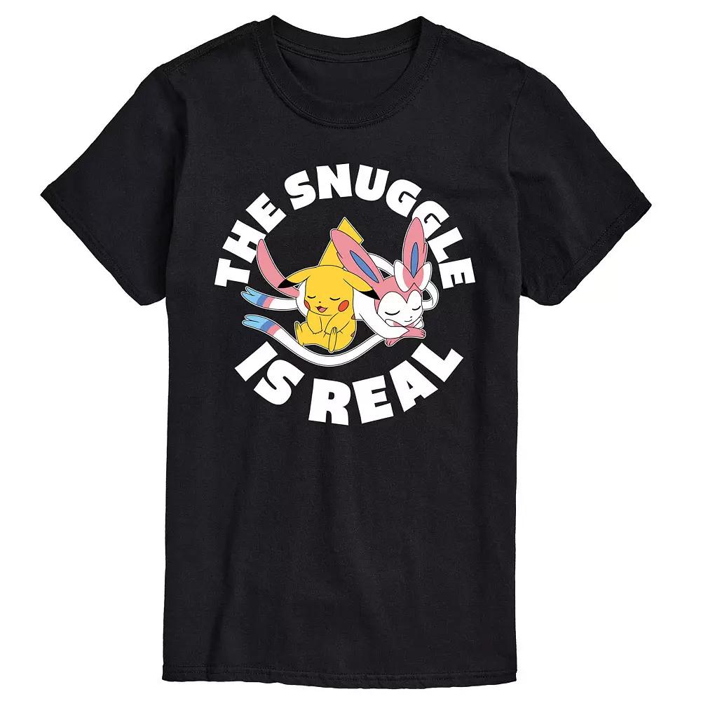 Big & Tall Pokémon The Snuggle Is Real Graphic Tee, Men's,  Product Image