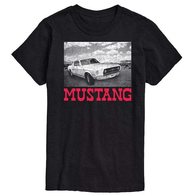 Big & Tall Ford Mustang 1967 Vintage Graphic Tee, Men's,  Product Image