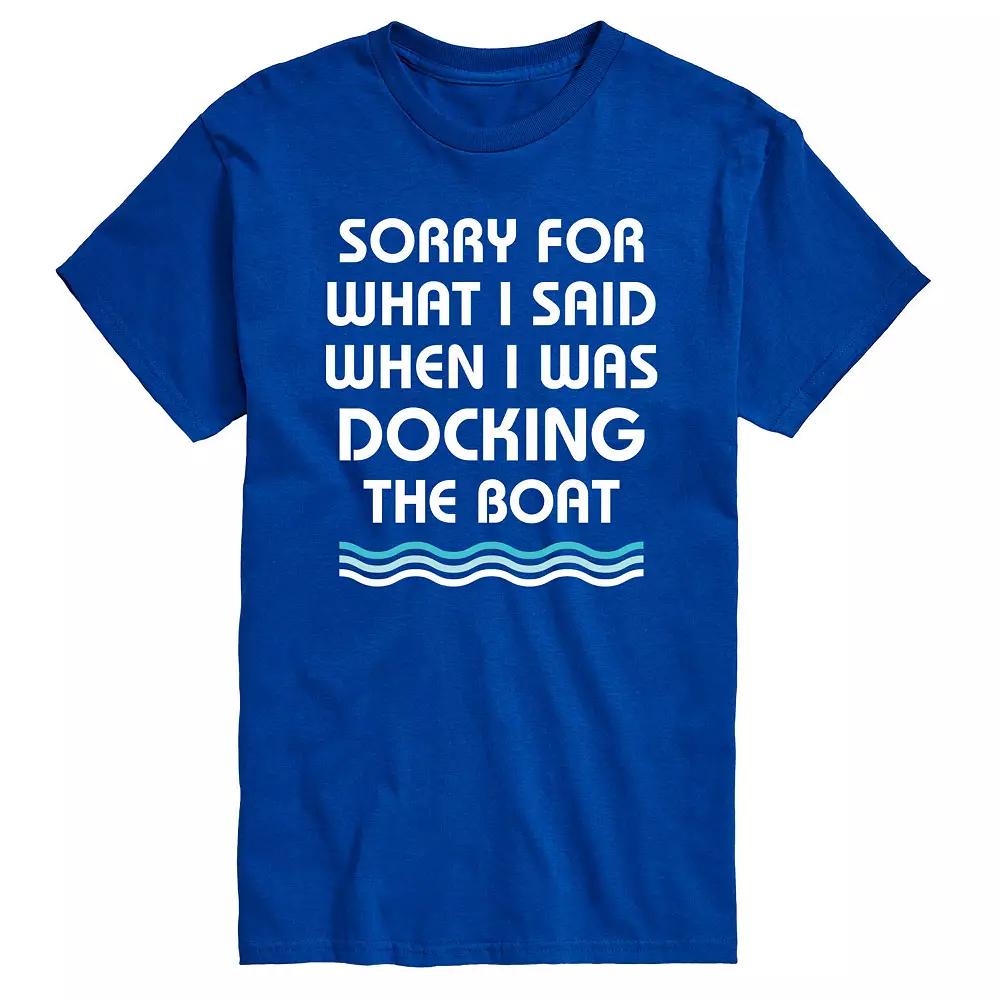 Big & Tall Docking The Boat Tee, Men's,  Product Image