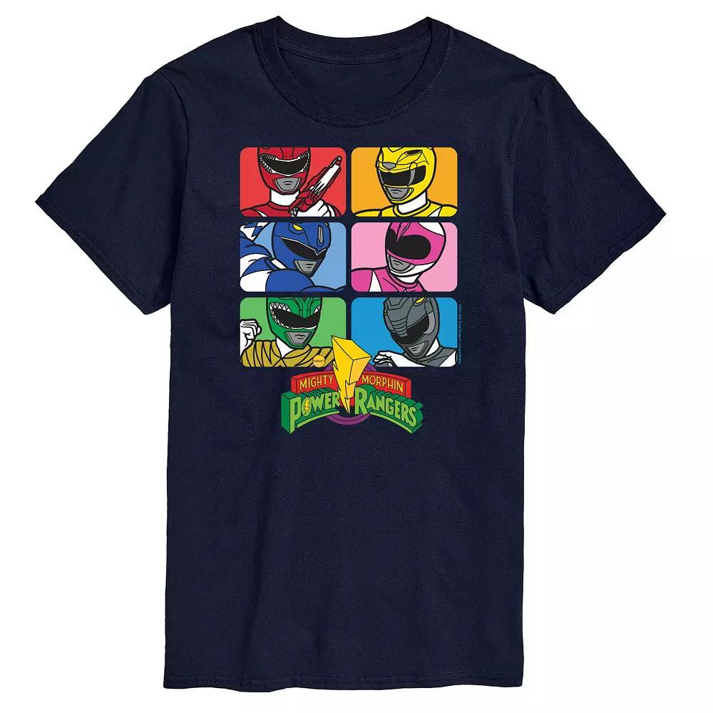 Men's Power Rangers Characters Tee,  Product Image