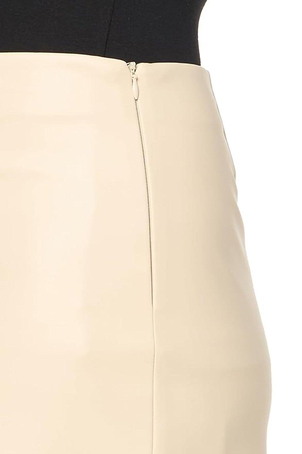 Cam Faux Leather Skirt Product Image