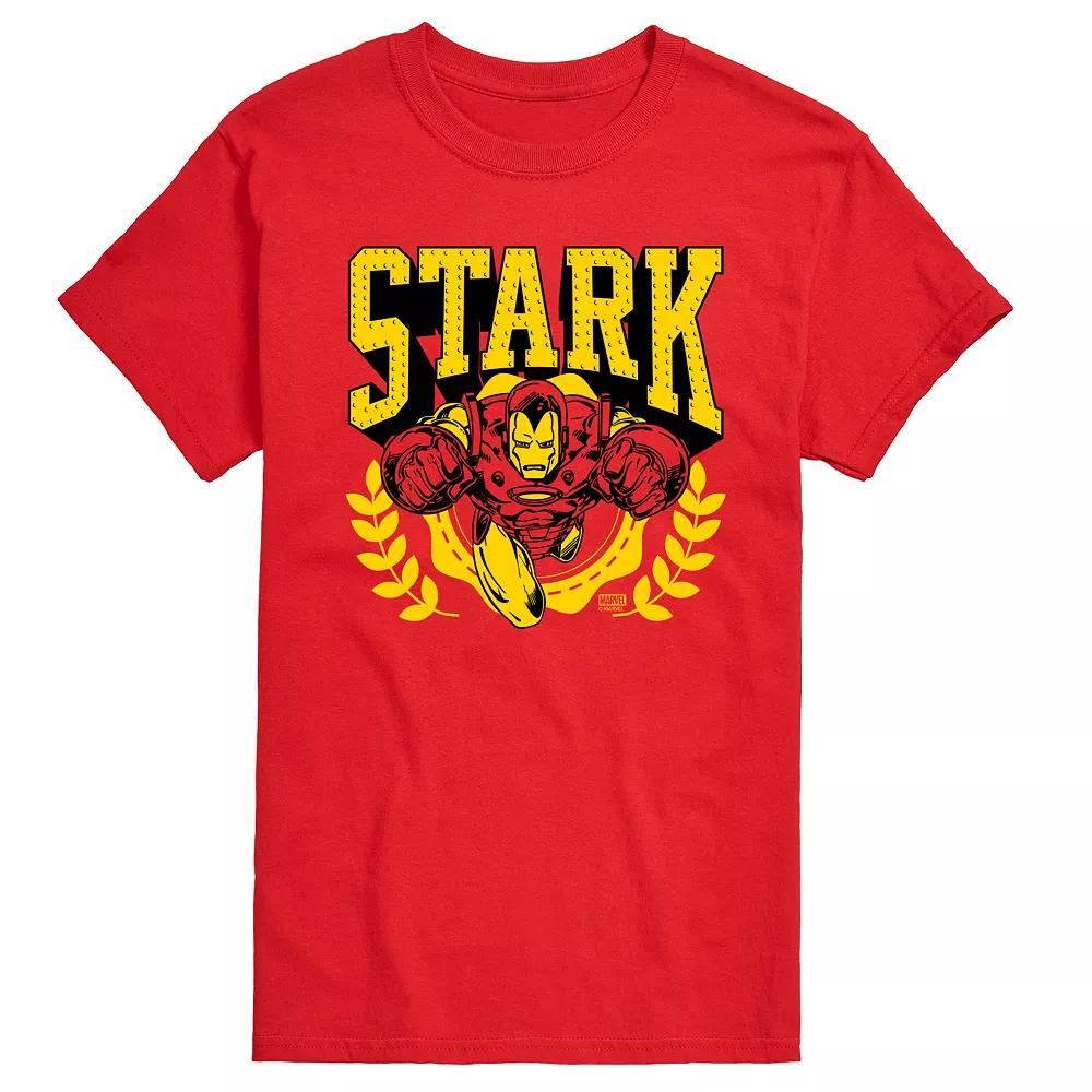 Big & Tall Marvel Iron Man Stark Collegiate Graphic Tee, Men's,  Product Image