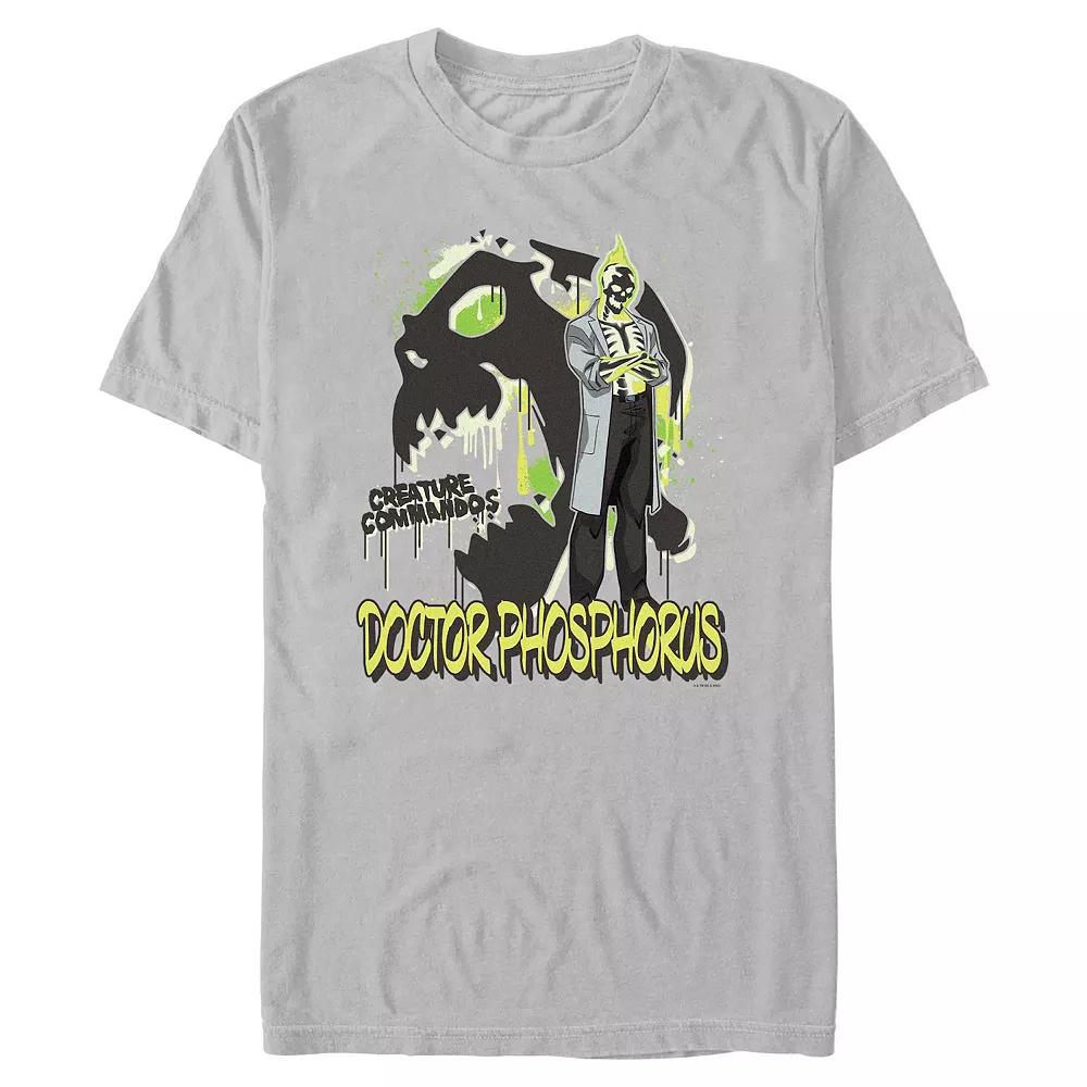 Men's Creature Commandos Doctor Phosphorus Poster Graphic Tee,  Product Image
