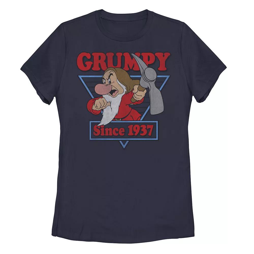 Juniors' Snow White And The Seven Dwarfs Grumpy Since 1937 Graphic Tee, Girl's,  Product Image