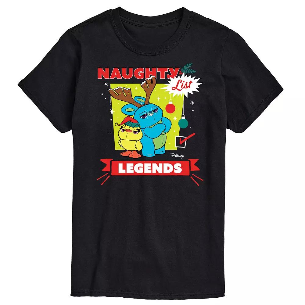 Disney / Pixar's Toy Story Men's Naughty List Legends Graphic Tee,  Product Image