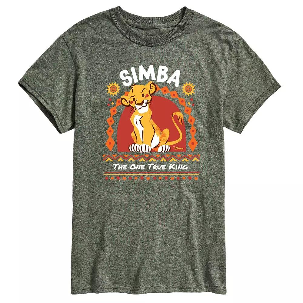Disney's The Lion King Simba Men's One True King Graphic Tee,  Product Image
