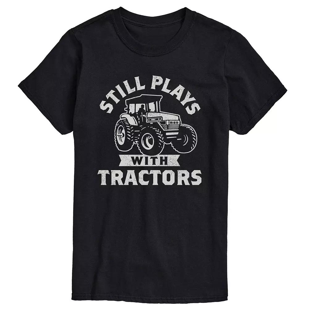 Men's Still Plays with Tractors Graphic Tee,  Product Image
