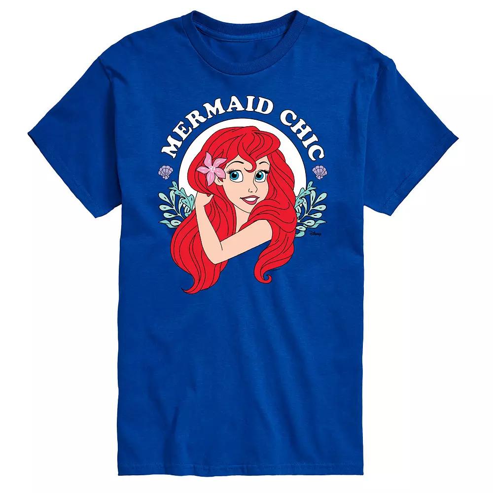 Disney's The Little Mermaid Big & Tall Chic Graphic Tee, Men's,  Product Image