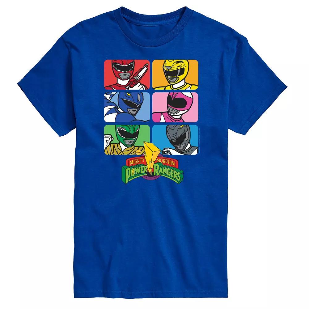 Men's Power Rangers Characters Tee,  Product Image