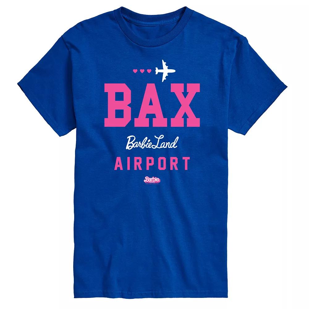 Big & Tall Barbie™ The Movie Barbie Land Airport Graphic Tee, Men's,  Product Image