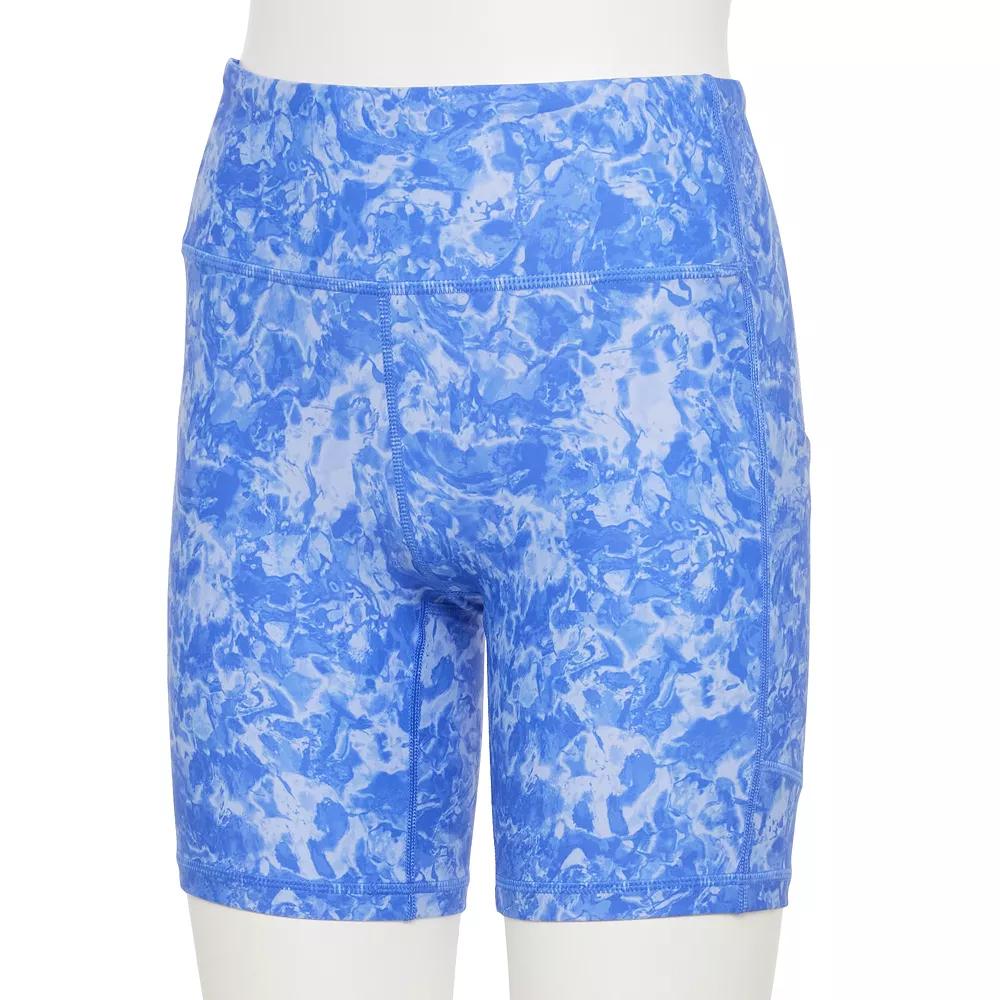 Women's Tek Gear® Adaptive Ultrastretch Bike Shorts, Size: Small, Medium Blue Paint Product Image