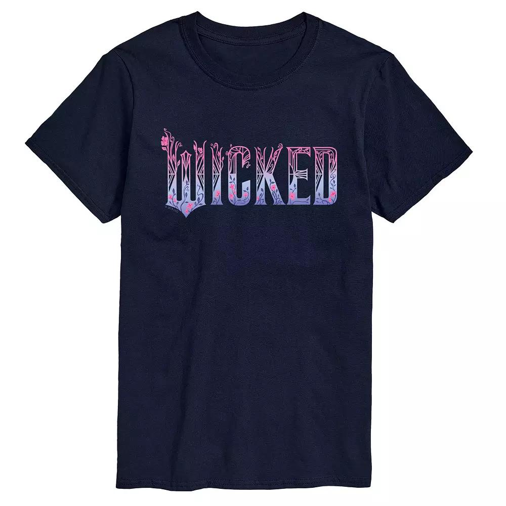Big & Tall Wicked For Good Logo Florals Graphic Tee, Men's,  Product Image