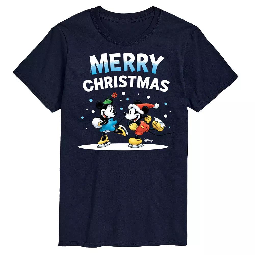 Disney's Big & Tall Merry Christmas Graphic Tee, Men's,  Product Image