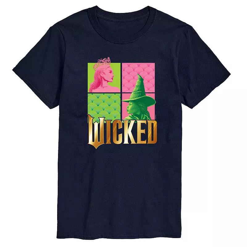 Men's Wicked Glinda & Elpha Grid Graphic Tee,  Product Image