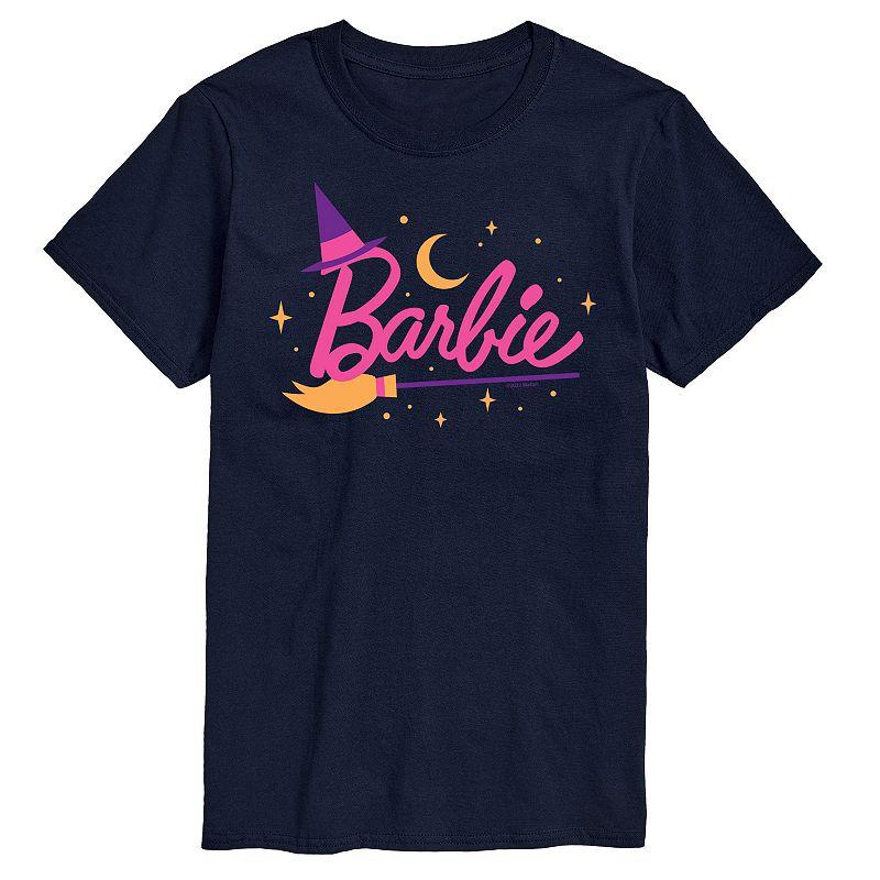 Big & Tall Barbie® Witch Logo Graphic Tee, Men's,  Product Image
