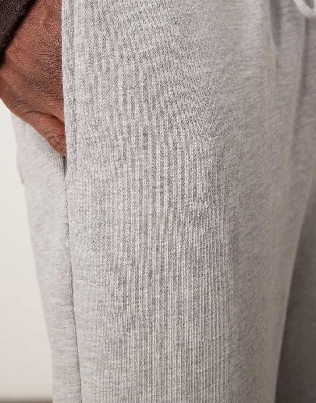 ASOS DESIGN straight leg sweatpants in gray heather Product Image