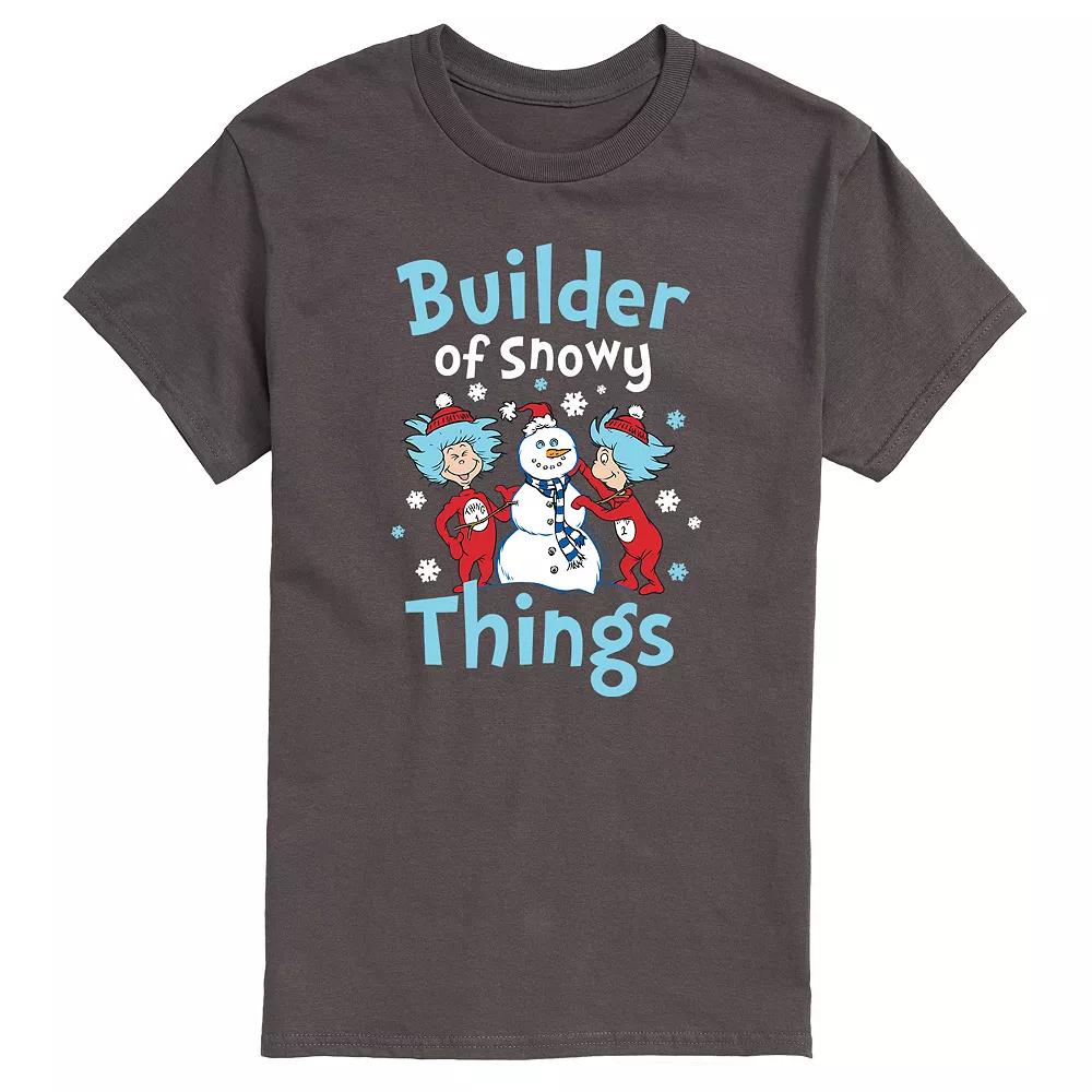 Men's Dr. Seuss Builder of Snowy Things Tee,  Product Image