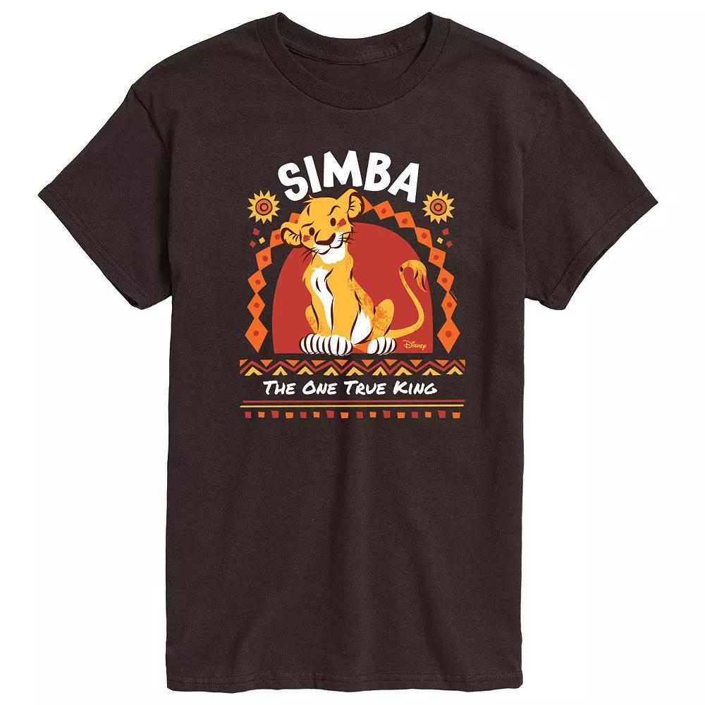 Disney's The Lion King Simba Men's One True King Graphic Tee,  Product Image