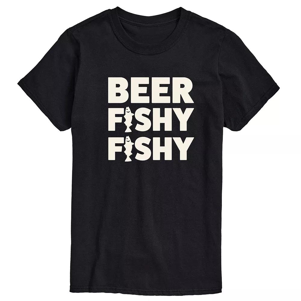 Men's Beer Fishy Fishy Graphic Tee,  Product Image