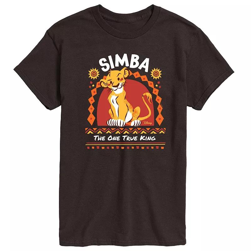 Disney's The Lion King Simba Men's One True King Graphic Tee,  Product Image