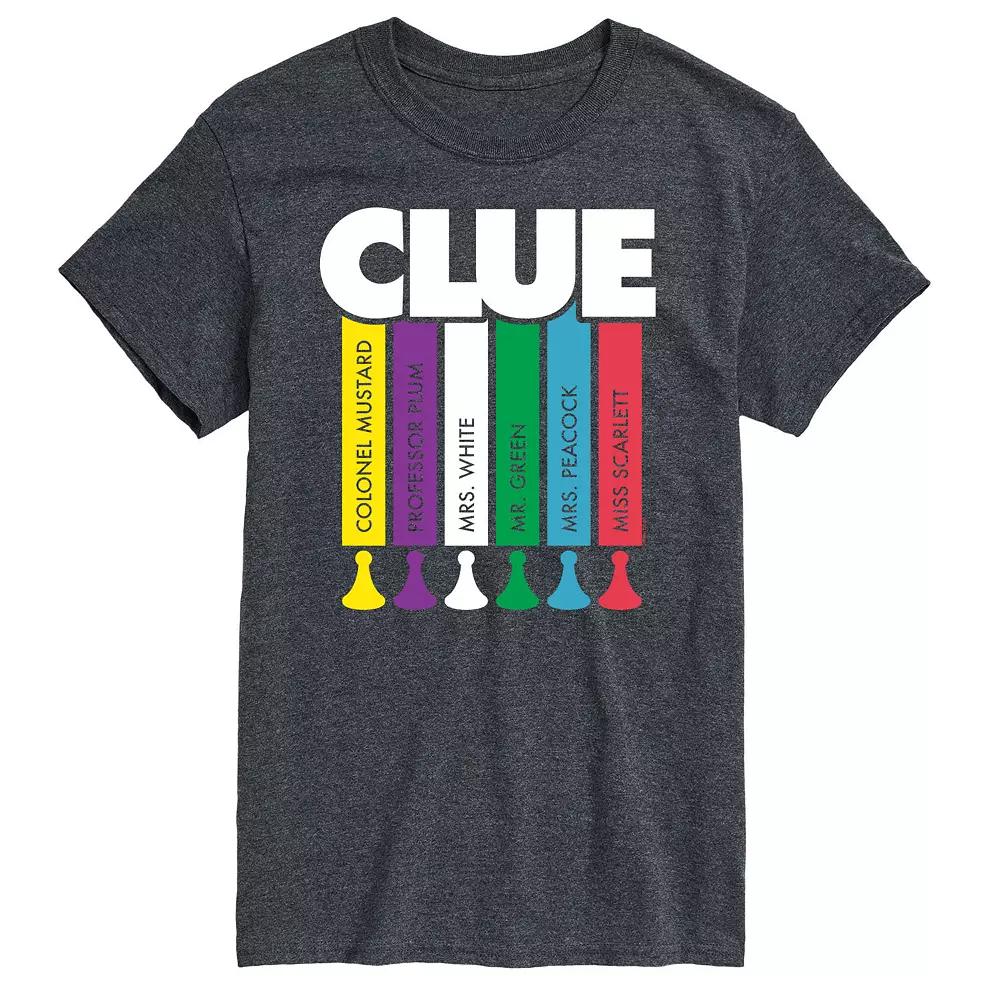 Big & Tall Clue Logo Characters Graphic Tee, Men's,  Product Image