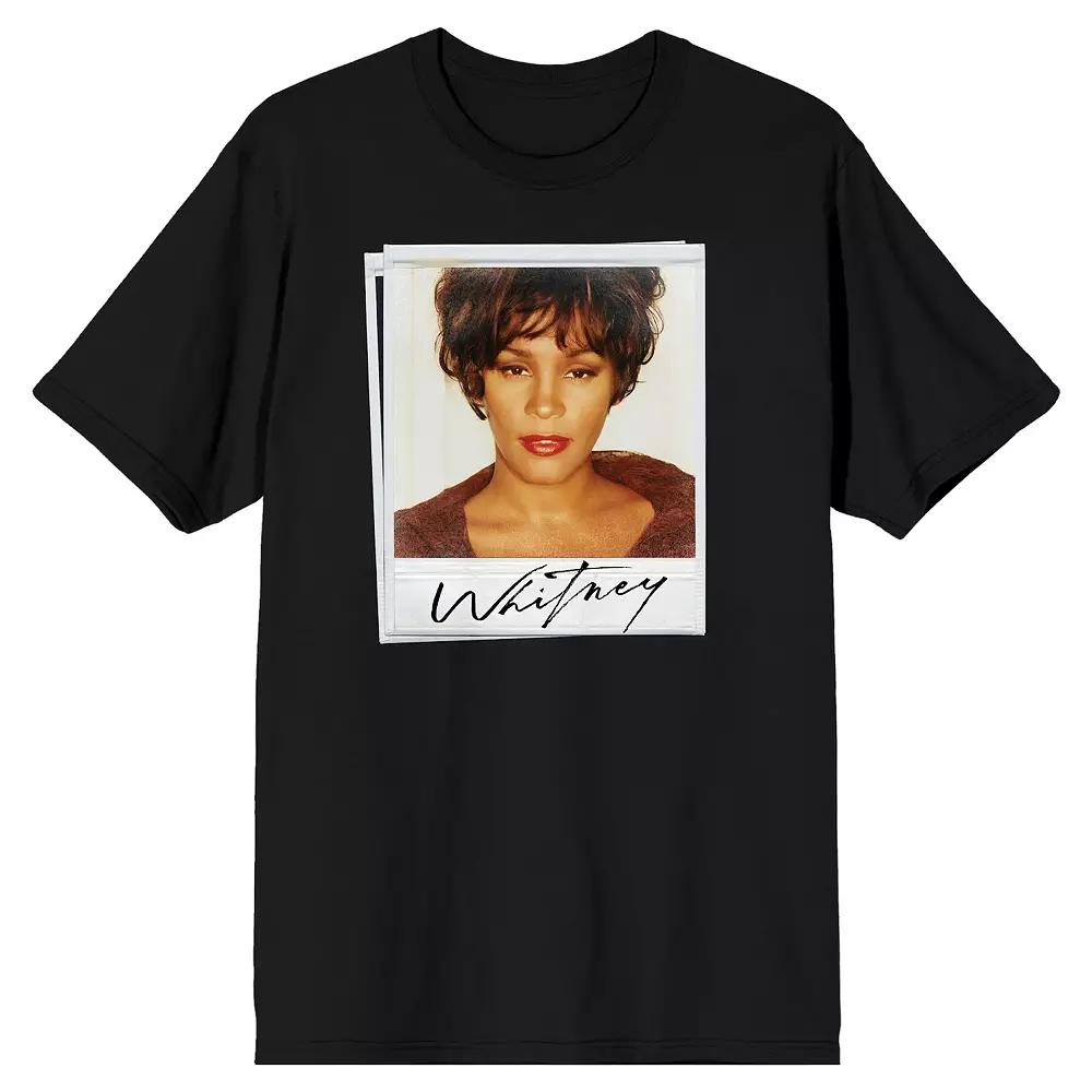 Men's Whitney Houston Photo Graphic Tee,  Product Image