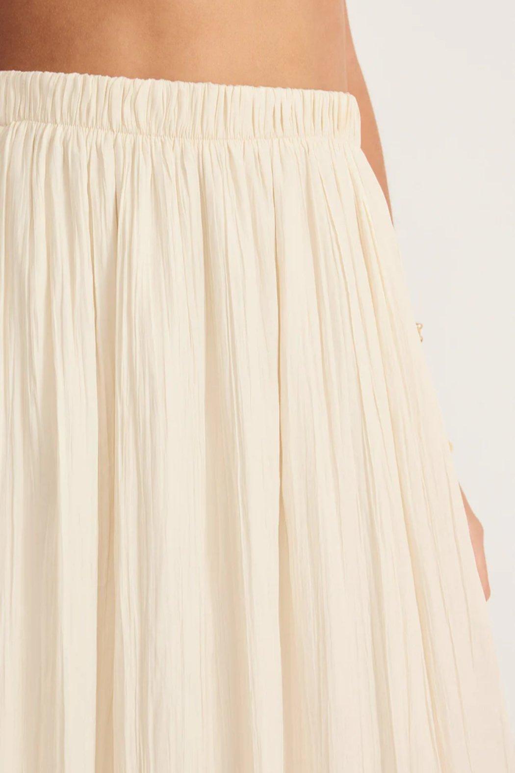 Nicoline Crinkle Midi Skirt Product Image