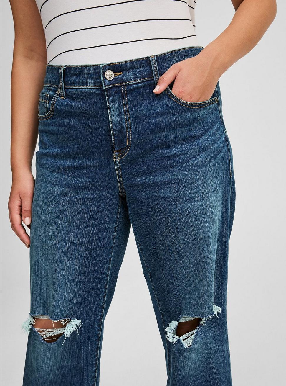 Perfect Wide-Leg Mid-Rise Jean Product Image