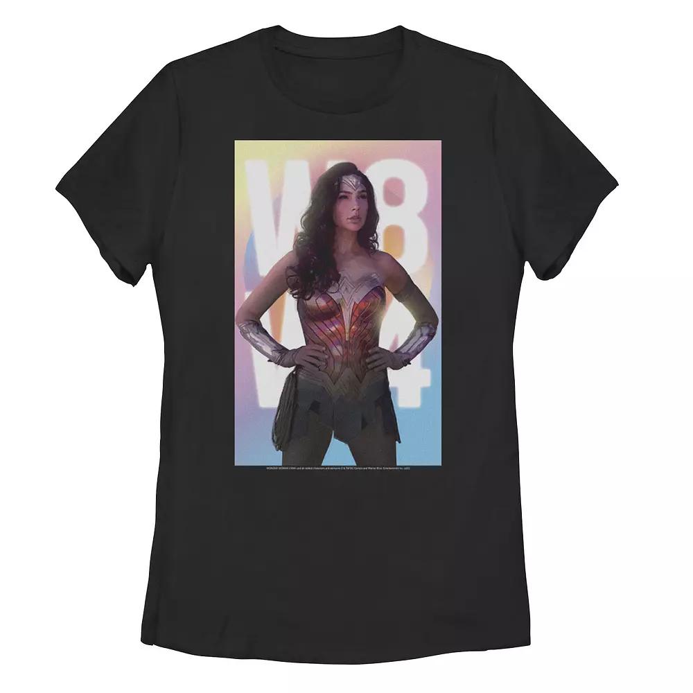 Juniors' DC Comics Wonder Woman 84 Gradient Poster Graphic Tee, Girl's,  Product Image