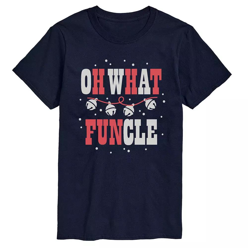 Big & Tall Oh What Funcle Graphic Tee, Men's,  Product Image