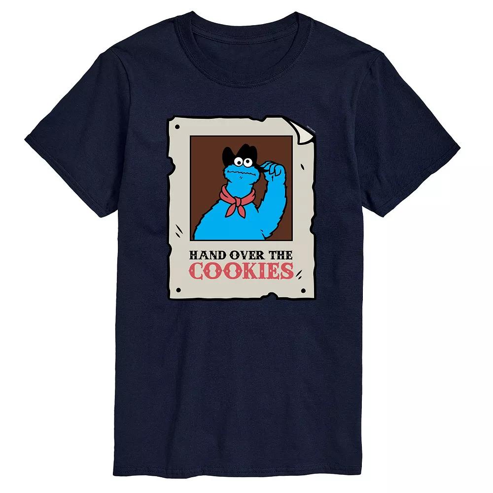 Big & Tall Sesame Street Cookie Monster Graphic Tee, Men's,  Product Image
